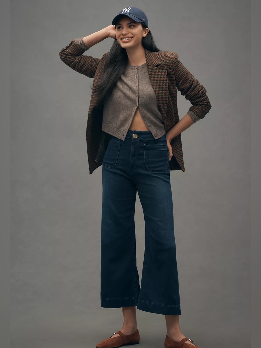 Maeve The Colette High-Rise Wide-Leg by Antropology